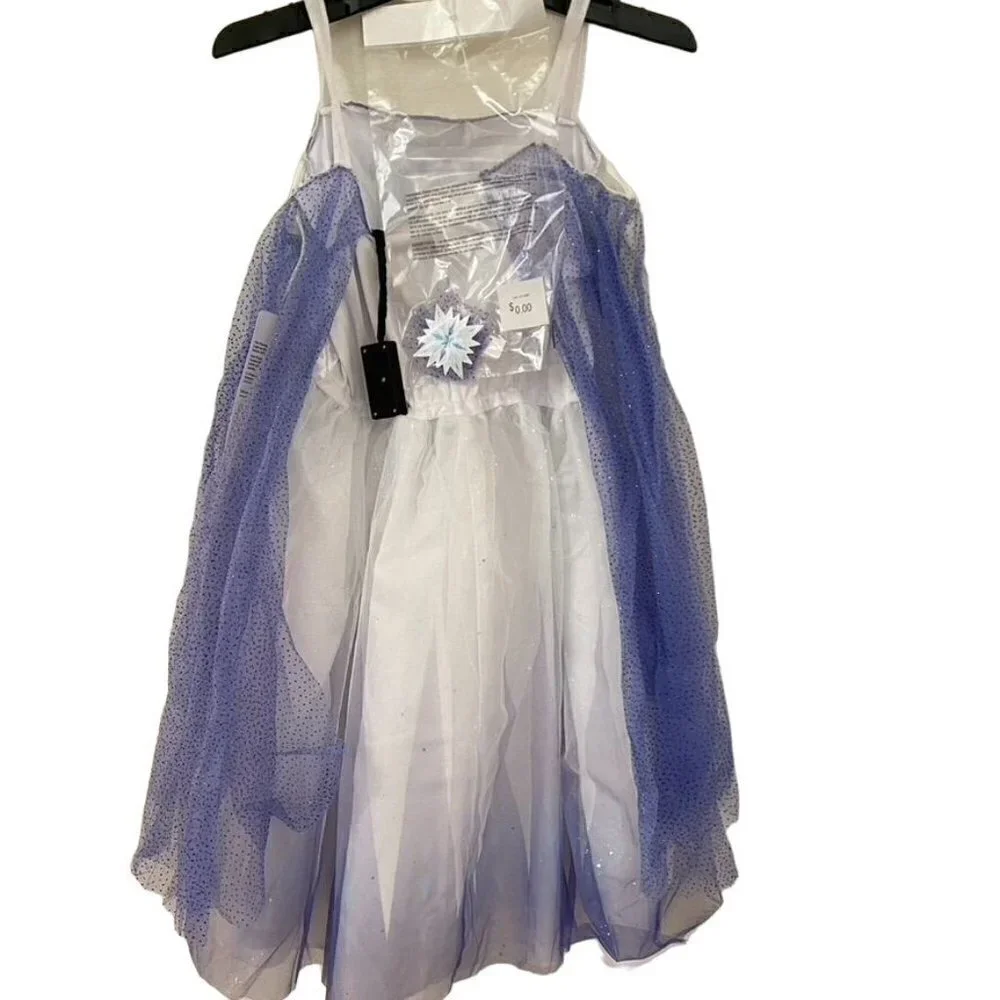 Disguise Disney Frozen Elsa Deluxe Light Up Halloween Costume Dress Headpiece